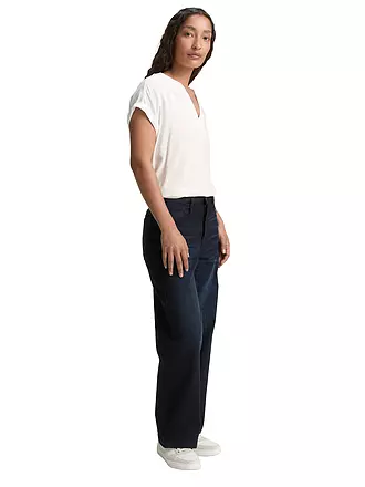 TOM TAILOR | T-shirt blouse | weiss